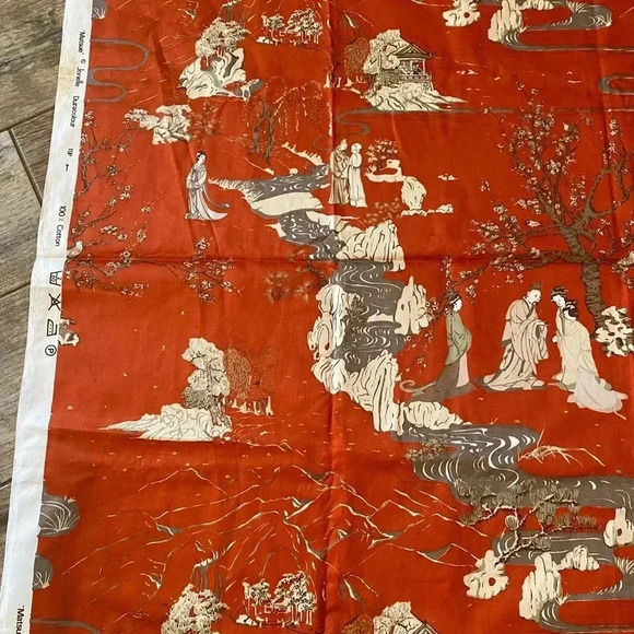 Jonelle Fabric Matsue Duracolor Chinese Cherry Blossom - Picture 2 of 7